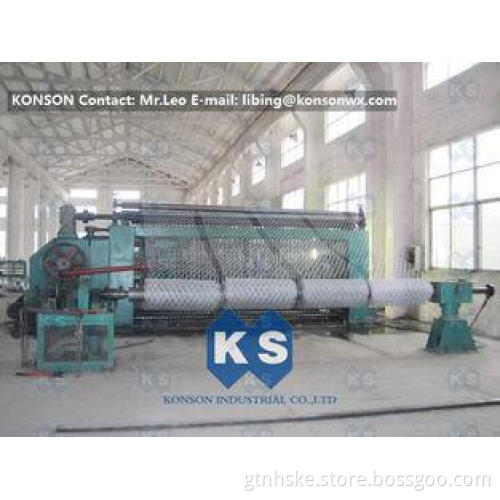 Hexagonal Wire Netting Machine For Gabion Mesh Of Various W